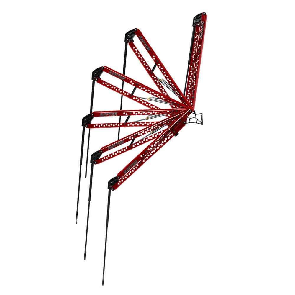 Raptor 10' Shallow Water Anchor w/Active Anchoring - Red - Image 4