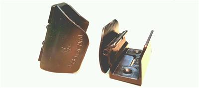 Mirrored Door Latch Shower Enclosure BL-75DC Fits To Most Steel Framed Mirror Wardrobe Sliding Doors; Travel Latch; Set Of 2