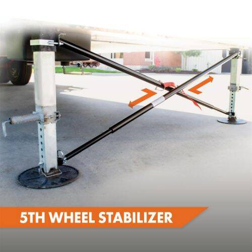 MOR/RYDE X-BRACE Trailer Landing Gear Stabilizer - Cross Brace; Turnbuckle Design - SP54-180