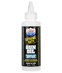 Multi Purpose Lubricant Lucas Oil 10877 Extreme Duty, Gun Oil, Use To Lubricate Semi-Auto Rifles/ Shotguns/ Pistols, 4 Ounce Bottle