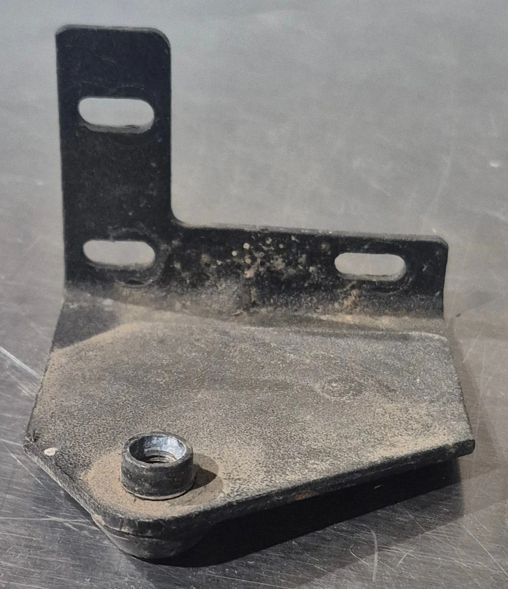 Used Norcold Fridge Door Hinge, Top Right, Bottom Left, Black - 61580830 - Image 2