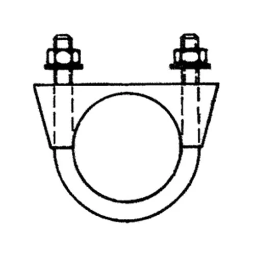 Generator Exhaust Pipe Clamp