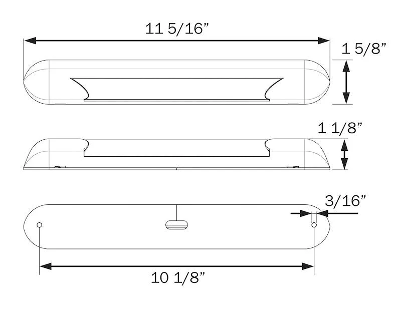 Optronics ILL70CBAWNFS Awning Light - White - Image 2