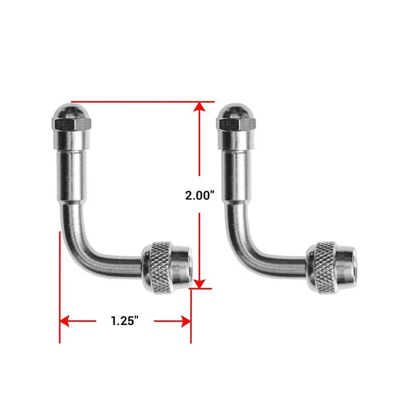 Pacific Dualies 18090 2 Pc 90Deg Valve Extension Kit