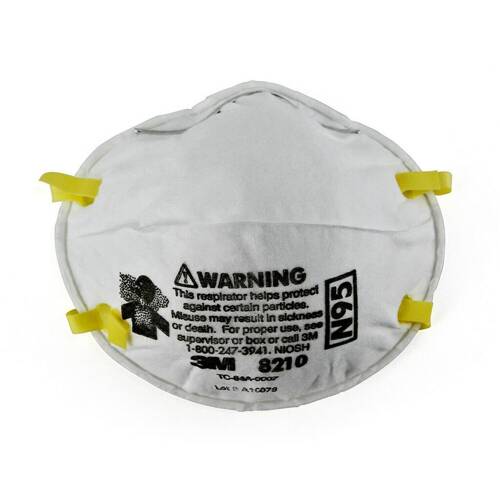 Particulate Respirator Face Mask - N95 Rated; Dual Headbands; Pack Of 20 - 46457