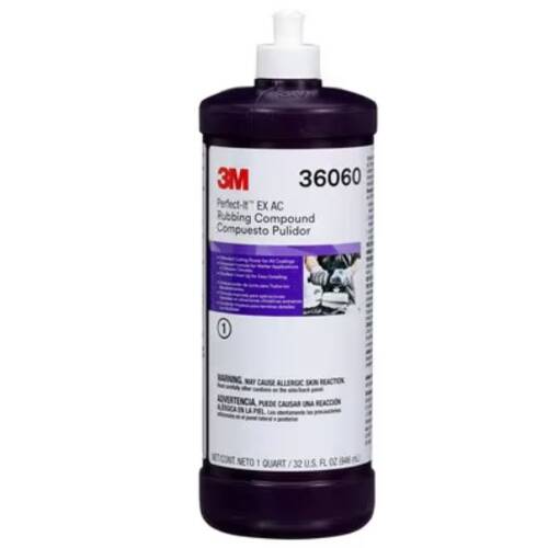 Perfect-It Rubbing Compound - 1 Quart Bottle; White; Single - 36060