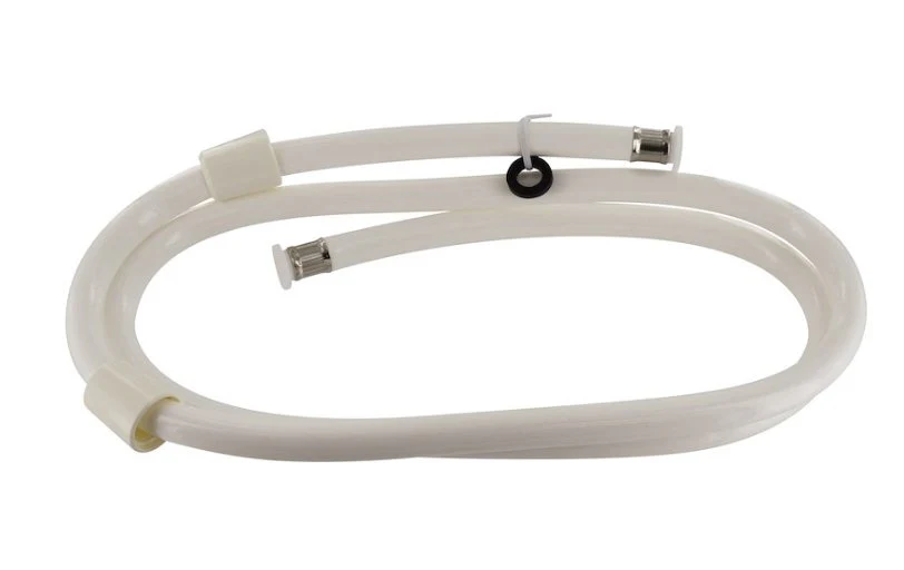 Shower Hose Nylon 60" White