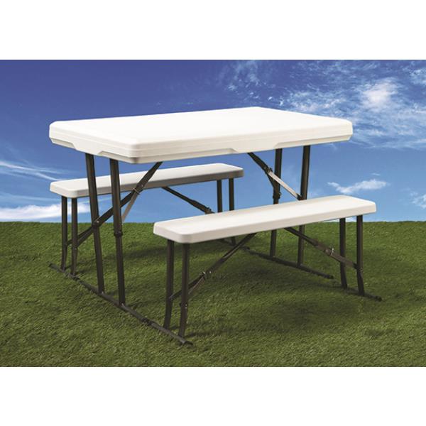 PICNIC TABLE W/NESTING BENCHES 44 - Image 4