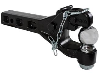 Pintle Hook Buyers Products RM62000 2" Hitch Receiver Mount, 12000 Pound Towing Capacity, 2400 Pound Vertical Capacity, 2" Ball