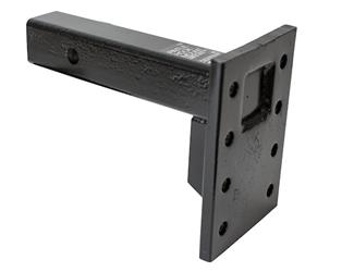 Pintle Hook Mounting Plate Buyers Products PM107 2" Receiver Mount, 13000 Pound Gross Trailer Weight, 3.375" Horizontal Distance Between Holes