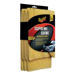 Polishing Cloth Meguiars X2020 Supreme Shine ™; Use To Remove Waxes And Spray Detailers; 16" x 24" Size; Microfiber