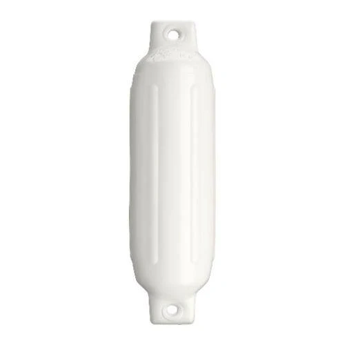 POLYFORM Boat Fender - G-1 White; Ribbed - 68-323-692