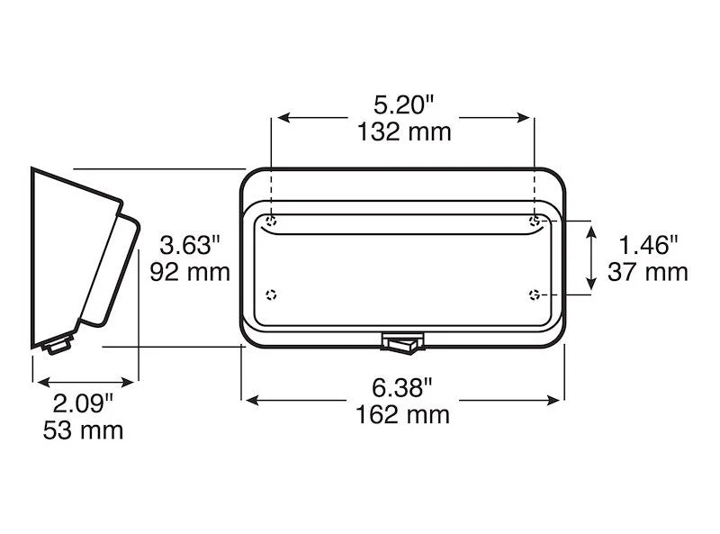 Porch Light White Base, Clear Lens, Has Switch - 30-78-517 - Image 2