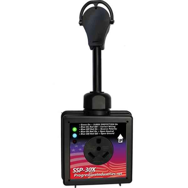 Progressive Industries SSP-30X Smart Surge Stainless Steel p-30X