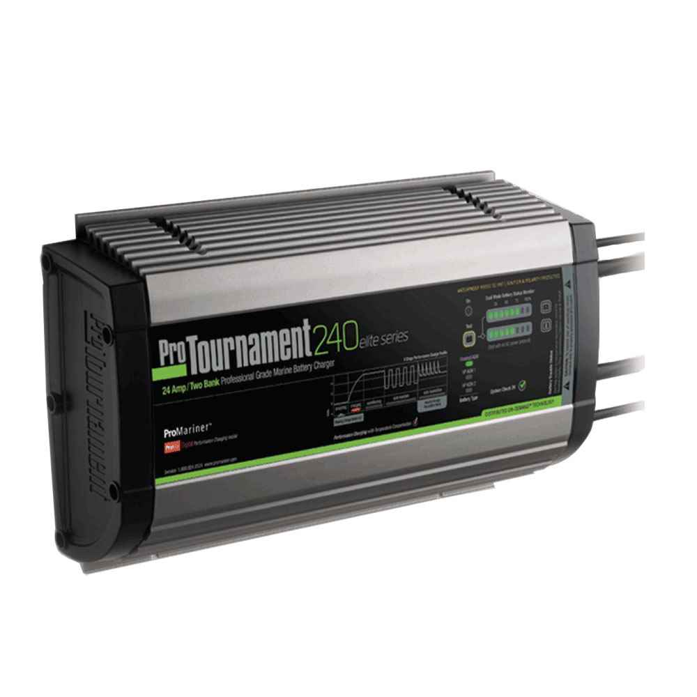 ProTournament 240 |i~elite|/i~ Dual Charger - 24 Amp, 2 Bank