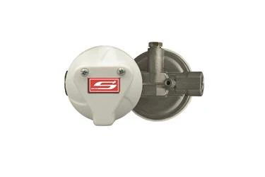 Propane Regulator Suburban Mfg LP-R524H Horizontal Vent; With Shut Off Valve; 1/4" Female NPT Inlet x 3/8" NPT Outlet; Outlet Pressure Of 11" Water Column (WC); Two Stage; 160000 BTU Per Hour; Without Hose
