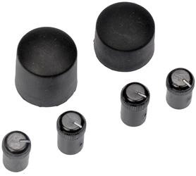 Radio Knob Dorman 76849 OE Replacement; Carded; 3 Piece Kit; Balance Knob/ Power Knob/ Tuning Knob