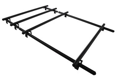 Roof Rack Dee Zee DZ4472JL HEX Series; Direct Fit; Textured Powder Coat; Black; Aluminum