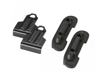 Roof Rack Mounting Kit Yakima 8006192 Roof Basket Mounting Kit; Component Clip For Yakima Roof Rack; Black; Powder Coated Stainless Steel