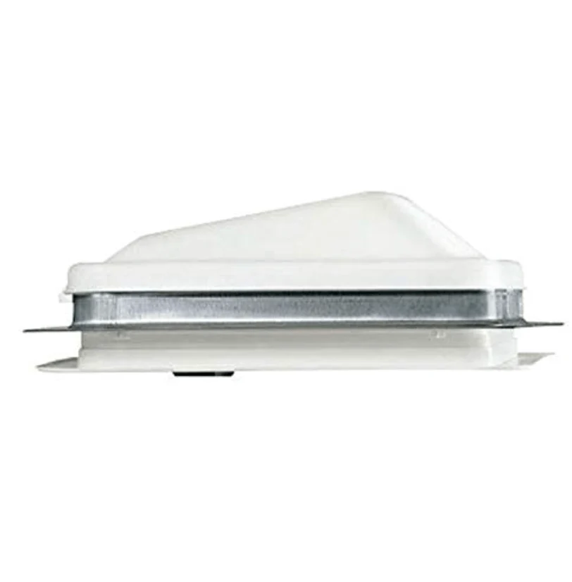Roof Vent Ventline V2094-601-00 Manual Opening, 14-1/4" x 14-1/4", With Screen, With 12 Volt Fan, Polypropylene