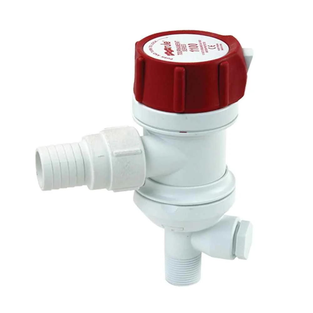 "FC" Tournament Series 1100 GPH Livewell/Aerator w/ Seacock Inlet
