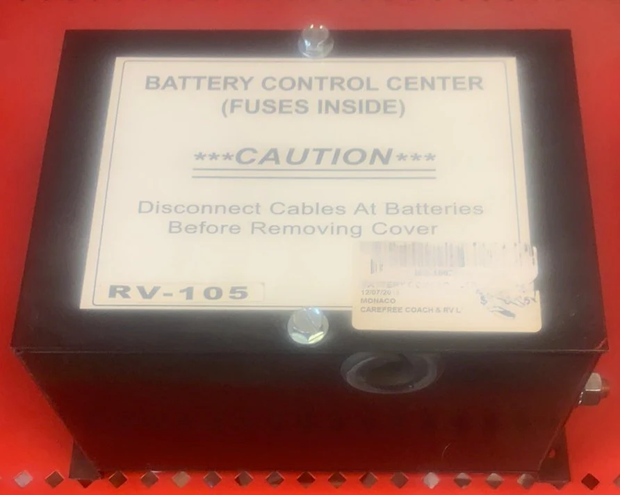 RV Custom Products Battery Control Center - RV-105, Monaco 16625194