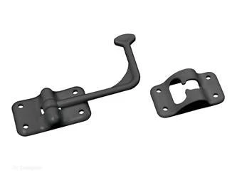 Door Holder Plastic Black