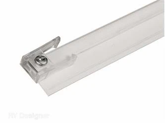 RV Designer A202 Window Curtain Track, 45" Length