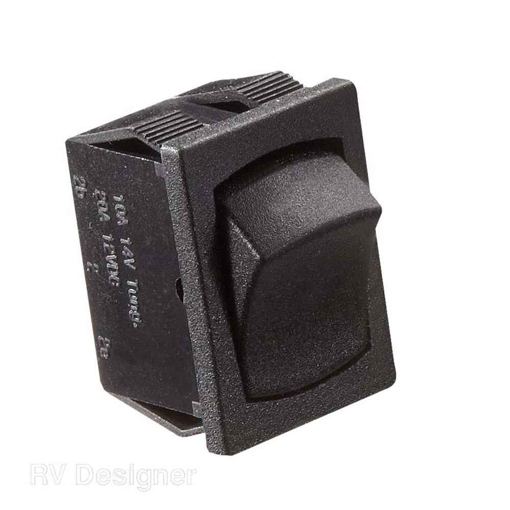 RV Designer S441 Rocker Switch 5A Momentary On/Off