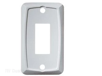 Single Mounting Plate White