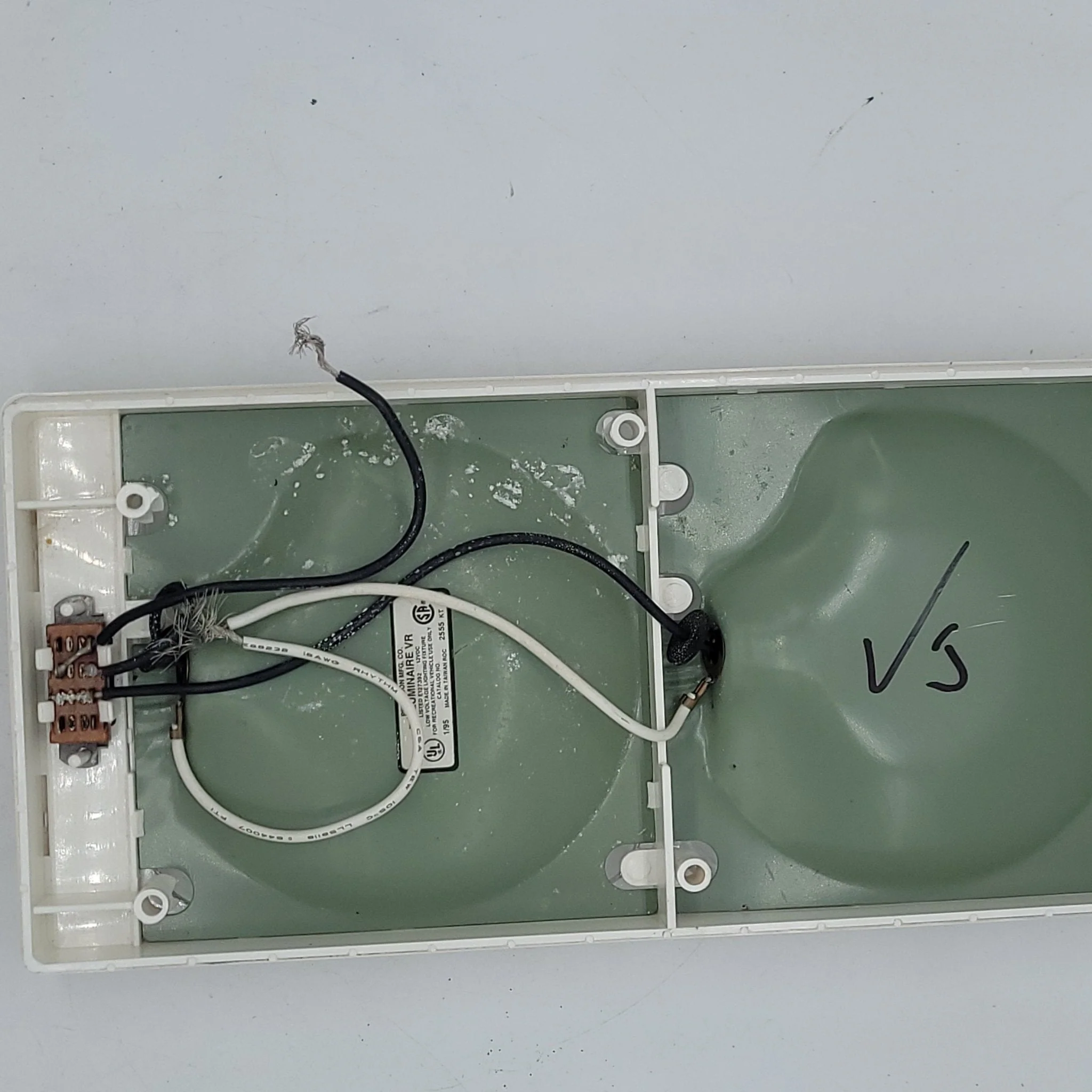 Used RV interior light Fixture - *DOUBLE* - Image 2