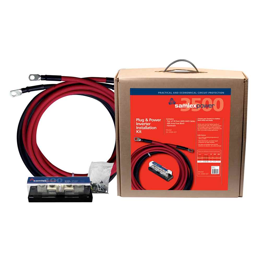 Samlex America DC-3500-KIT 400A Inverter Installation Kit f/3500W Inverter