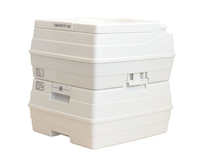 Sanitation Equipment Limited DEF268101 Visa Potty Portable Toilet, 3.7 Gal Fresh Tank, 6.3 Gal Waste Tank - Image 2