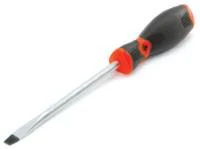 Screwdriver Performance Tool W30991 Slotted, 5/16", 6" Length, Chrome Vanadium Steel