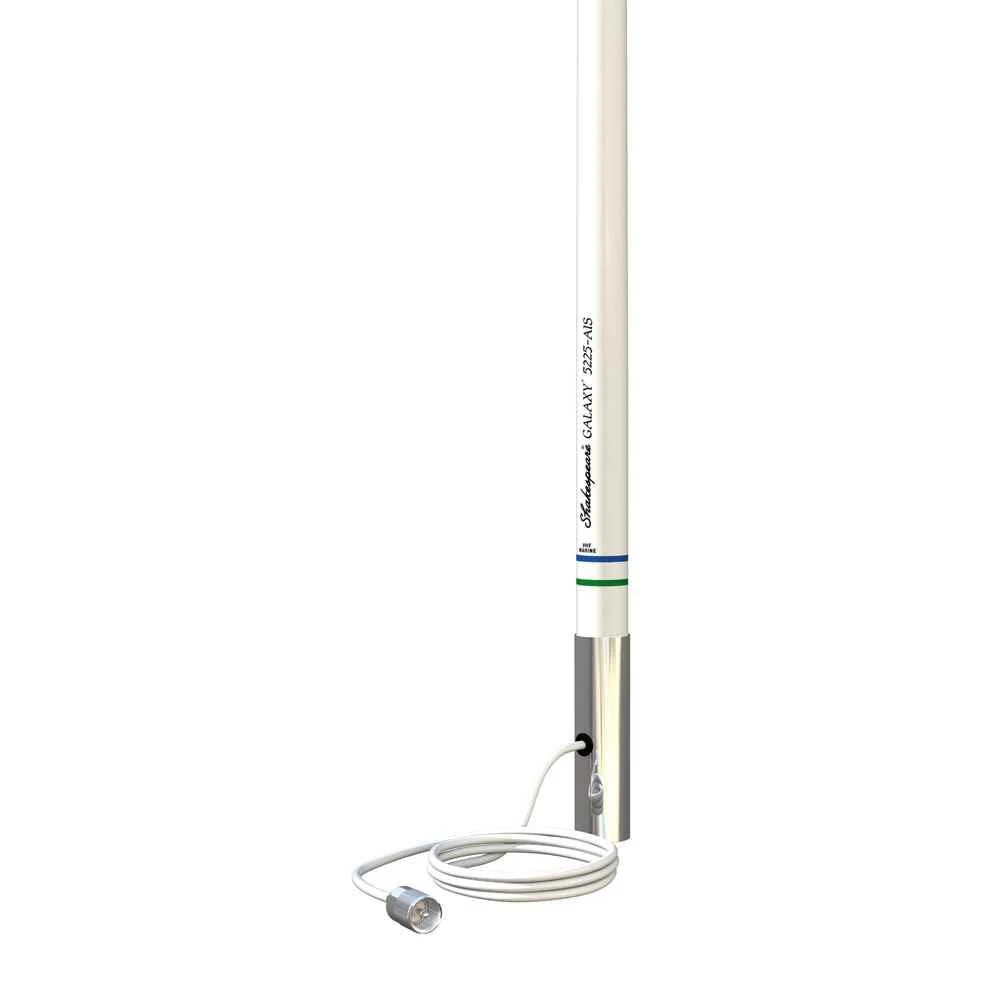 AIS 8' Galaxy Antenna - VHF/AIS - 6dB Stainless Steel Ferrule