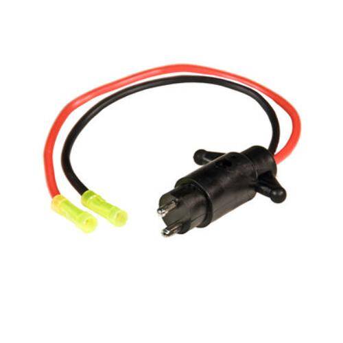 Sierra Marine 12 Volt Motor Power Receptacle For Boat Side Female Trolling Motor Plug - WH10480-1