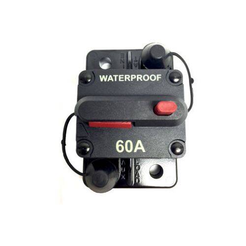 Sierra Marine Circuit Breaker - 15 Amp/ 42 Volt DC; Push Button Manual Reset - CB600001