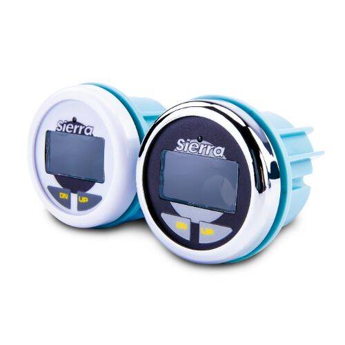 Sierra Marine Depth Finder - 2 Depth Alarms; 2"; Digital LCD Display; 30' Cable - 26000P