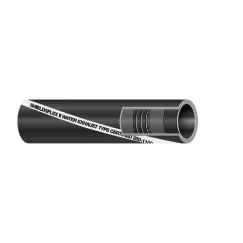 Sierra Marine Exhaust Hose - Shieldsflex II 250 Series; 12-1/2 F Length; Black - 16-250-1004