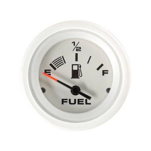 Sierra Marine Gauge Fuel Level - Arctic Series; Universal; 2"; Empty-Half-Full - 68365P