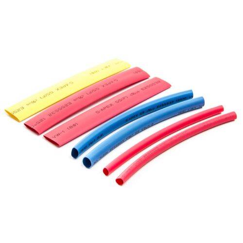 Sierra Marine Heat Shrink Tubing - Assorted Diameter, Length, Color; Set Of 7 - EC01750