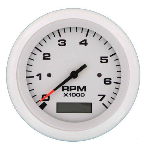 Sierra Marine Tachometer - Arctic Series; Aftermarket; 3 Inch; 0-7000 RPM - 68375P