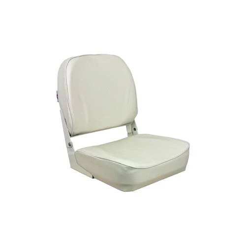 SPRINGFIELD Passenger Boat Seat - Foldable; 16" L x 15.5" W x 19" H; White - 1040629