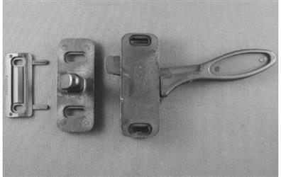 Screen Door Lever Handle Left Hand Phillips