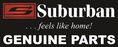 Suburban 010999 Center Stove Burner - Piezo Ignition