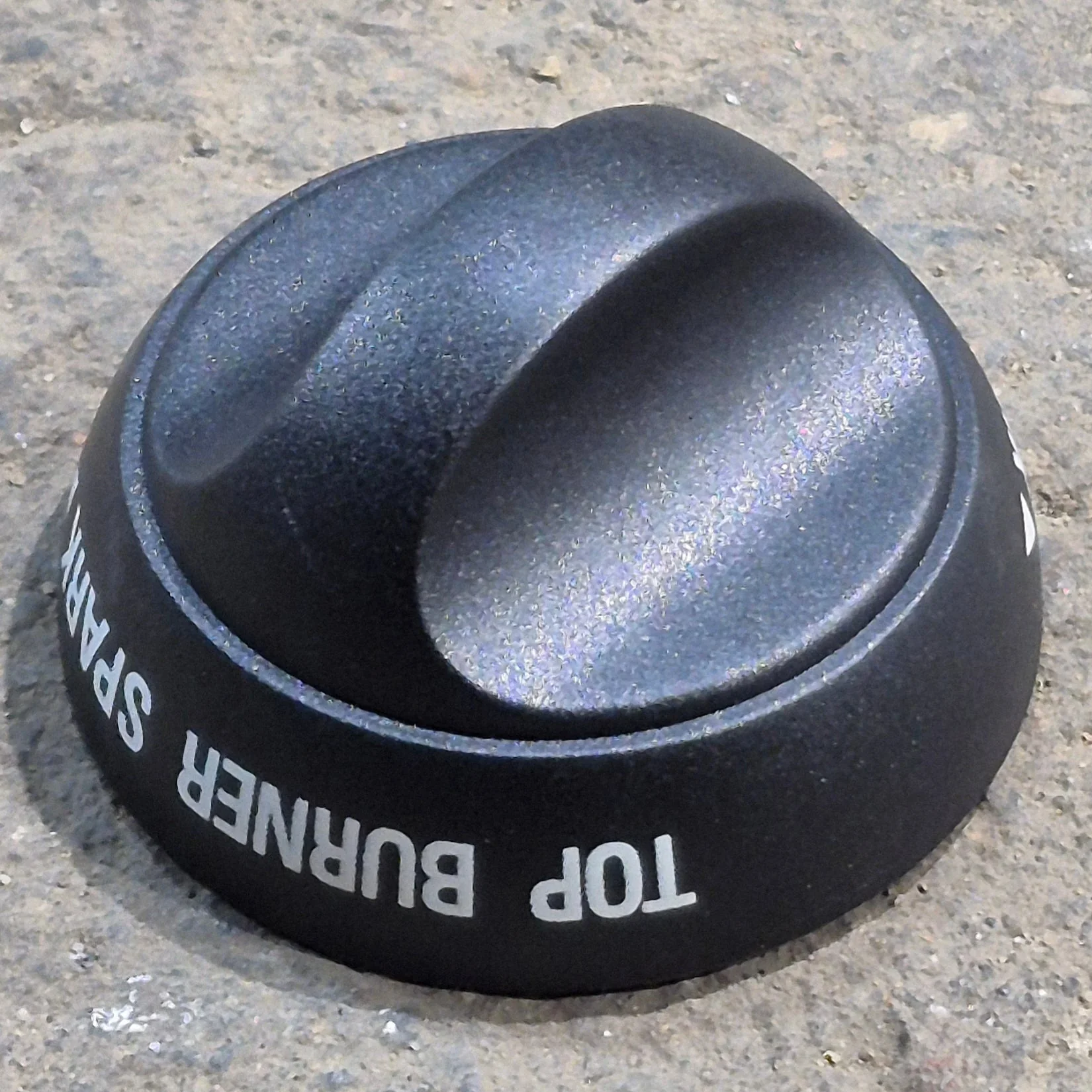 Used Suburban Piezo Igniter Stove Control Knob, Black - 140229 - Image 2