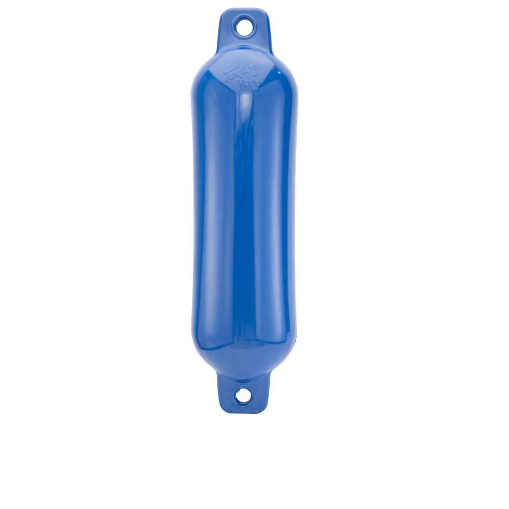 Hull Gard Inflatable Vinyl Boat Fender, 4.5 x 16 inch, Blue
