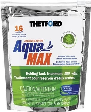 Thetford 96670 AquaMax Waste Holding Tank Treatment - Summer Cypress - 16 Ct