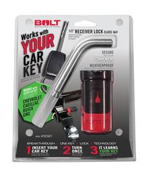 Trailer Hitch Pin BOLT Locks/ Strattec Security 7023627 Bent Pin, 1/2" Diameter, 1.78" Length, For Use With Class I/II Hitch, With Keyed Lock, With Dust Cover, Single