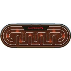 Trailer Light J.W. Speaker 0346791 274 Series, Side Marker Light, LED, Oval, Amber Lens/ Black Housing/ Amber Bezel, 0.83" Length x 6.52" Width x 2.24" Height, Submersible